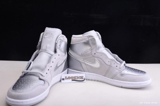 1st Kicks Shoes OG 1 High Japan Air Grey DC1788-029 Neutral Jordan 0707